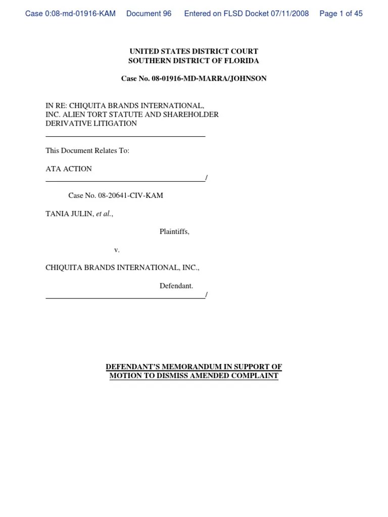 Sample Brief PDF Statute Of Limitations Equity (Law)