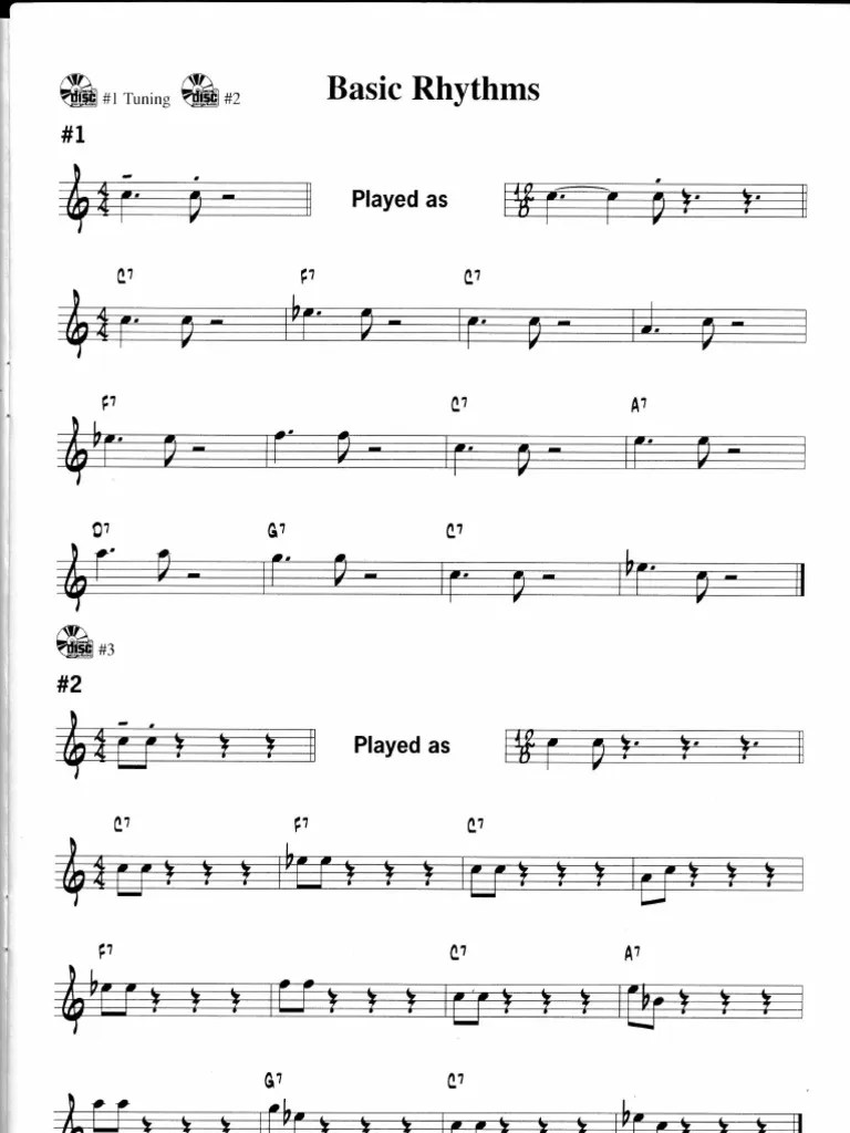 Jazz Guitar Phrasing Workout Musical Compositions Music Theory