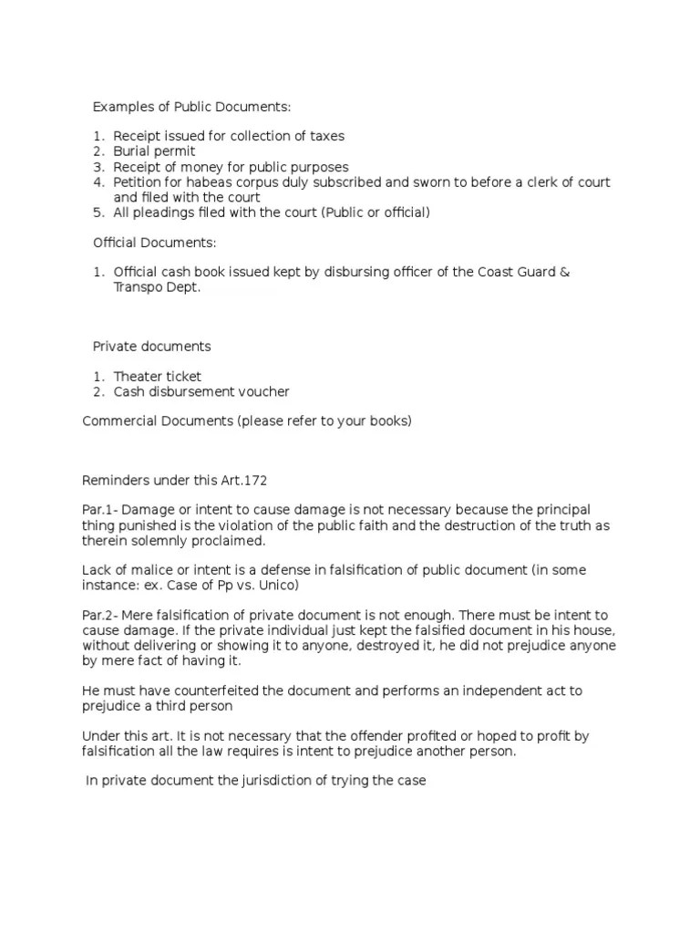 Examples of Public Documents.docx