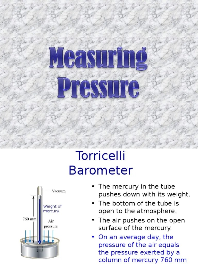 4.manometers and Barometers PDF
