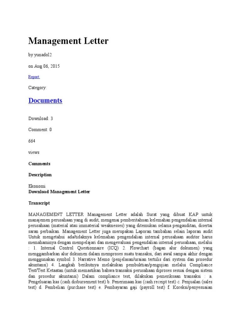 Management Letter PDF