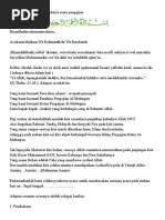 Pidato Pembawa Acara Tahlilan | PDF