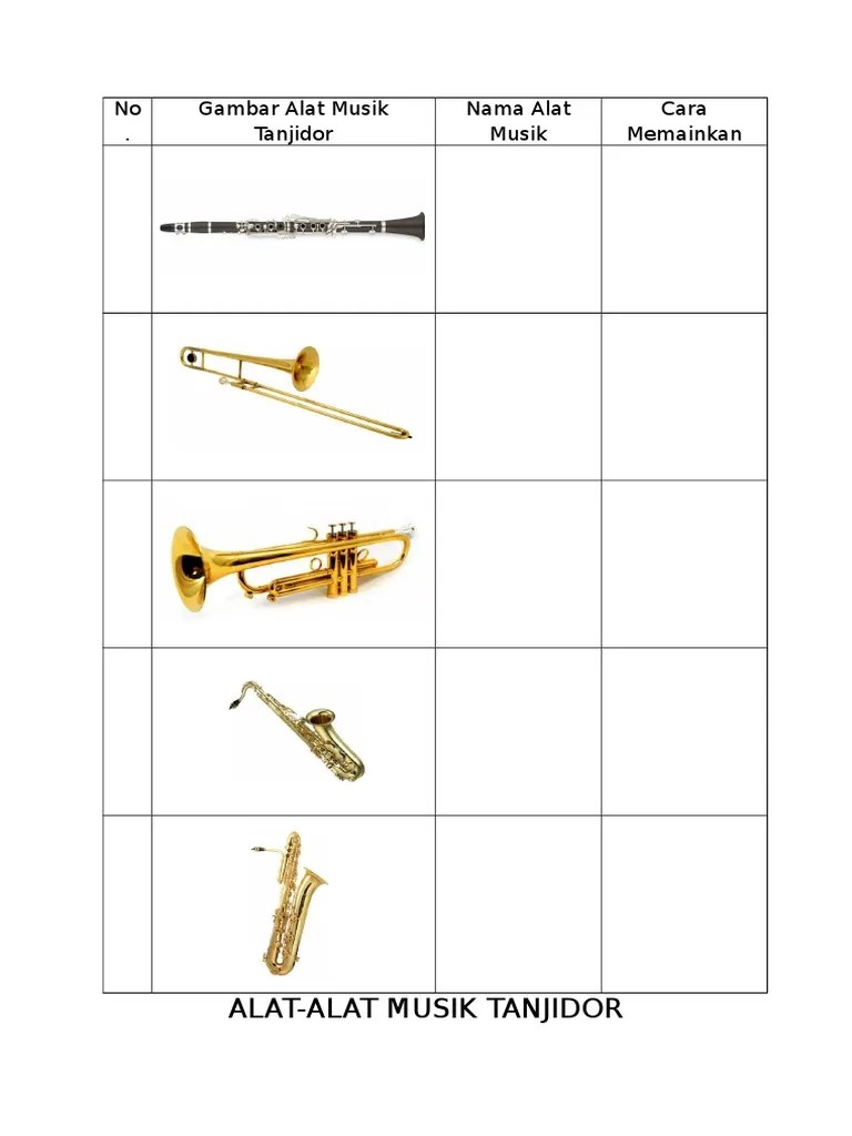Alat Musi, Tanjidor | PDF