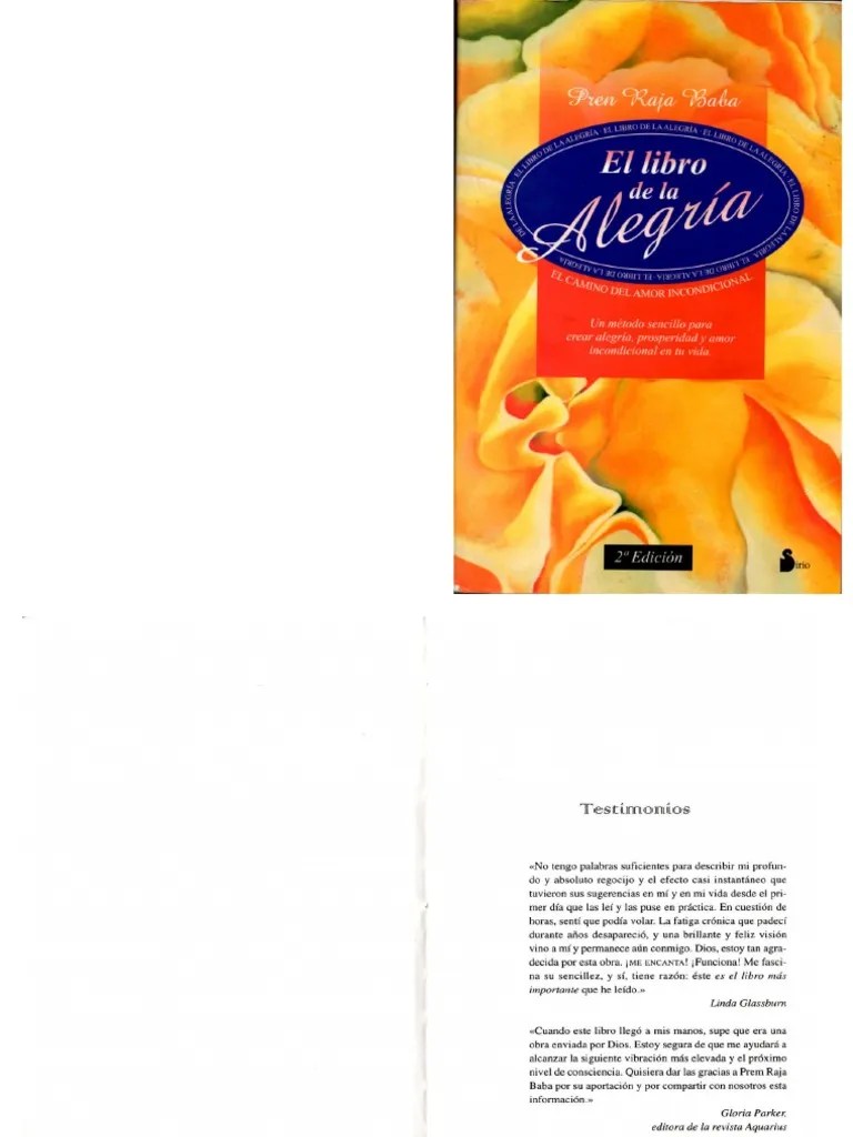 El Libro de La ALEGRÍA PDF