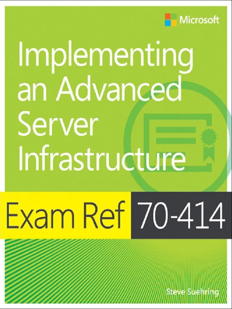 [Steve Suehring] Exam Ref 70414 Implementing an