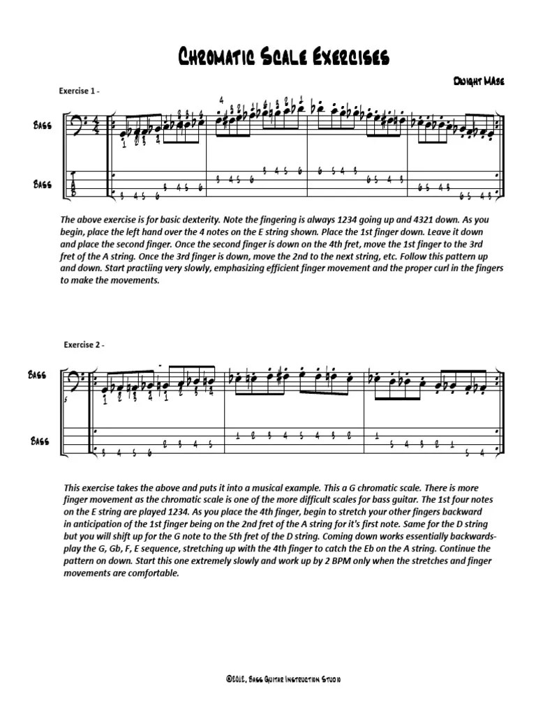 chromaticscaleexercises.pdf Guitars String Instruments Free 30