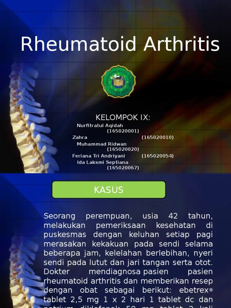 Rheumatoid Arthritis PDF