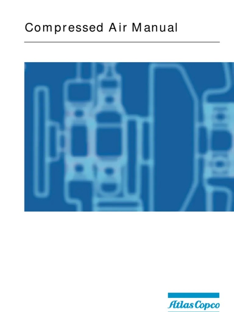 Compresor de Aire Manual Atlas Copco | PDF | Gas Compressor | Gases