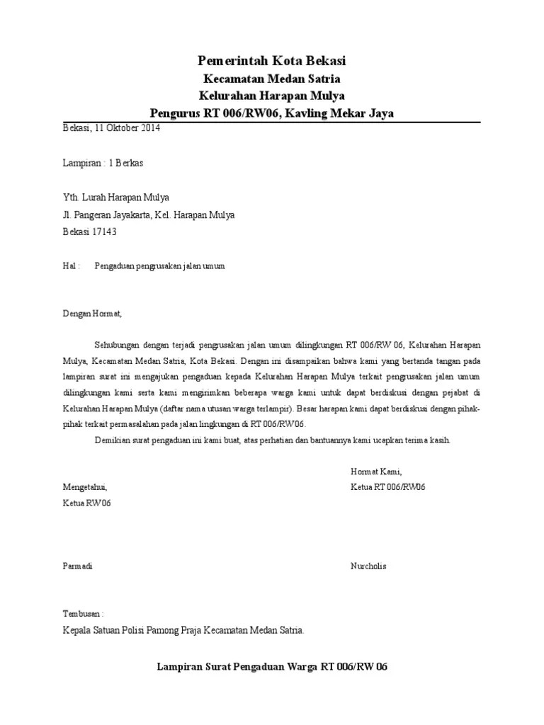 Yuk Simak 7+ Contoh Surat Pengaduan Masyarakat Ke Pln 