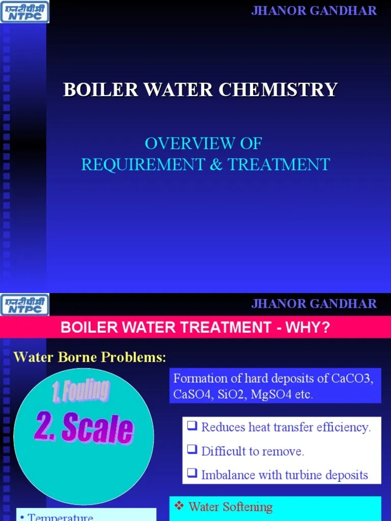 Training Boiler Chemistry Corrosion Boiler