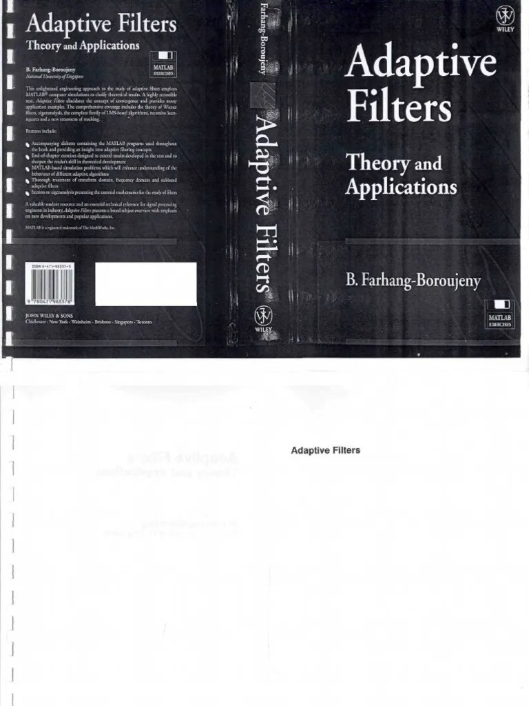 Adaptive Filters Theory and Application with MATLAB