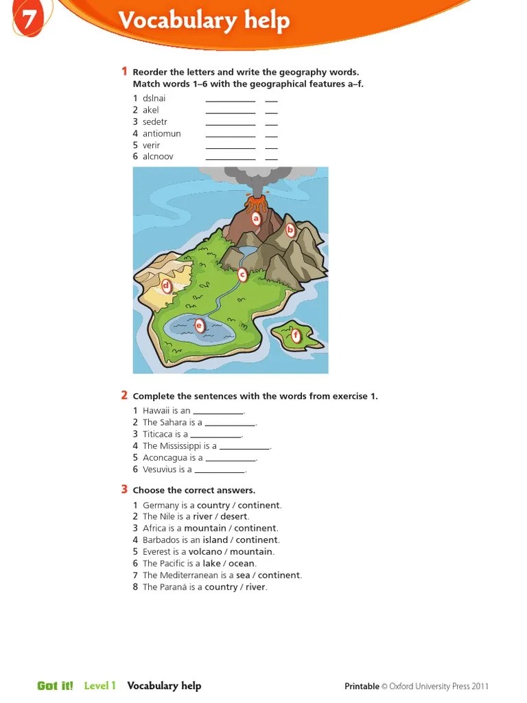 Geography Unit 7 Got it!.pdf Continent Landscape