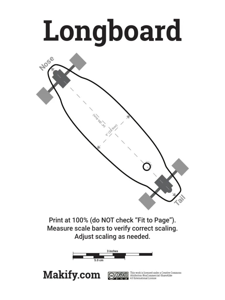 Longboard Templates