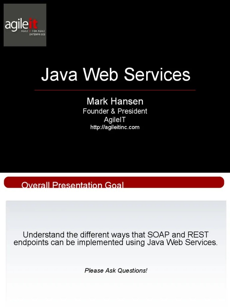 Implementing Java  Services A Guide to Creating RESTful and SOAP