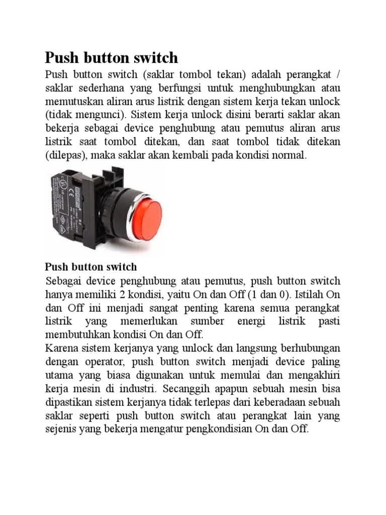 Alat Penghubung Dan Pemutus Aliran Listrik - Berbagai Alat