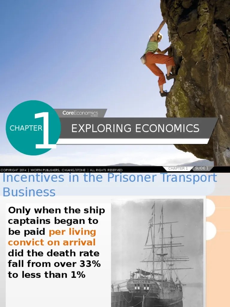 Lecture+1 Exploring+economics | PDF | Incentive | Microeconomics