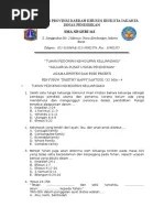 Soal Ulangan Mid Smester 1 K-13 2014 | PDF