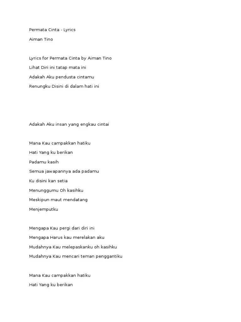 Permata Cinta | PDF