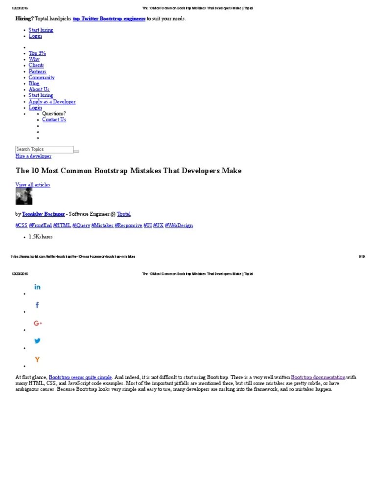Responsive Design Examples Toptal