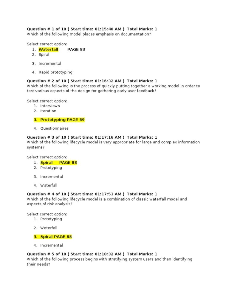 CS507 mcqs(2462010) Software Prototyping Prototype