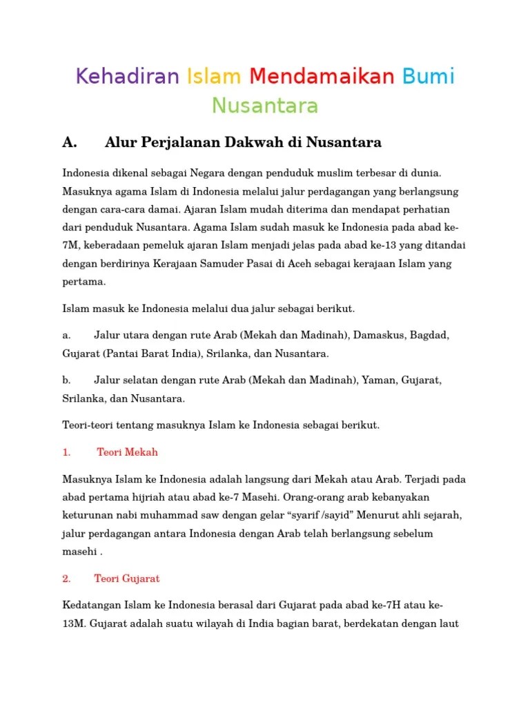Mengapa Agama Islam Mudah Diterima Oleh Penduduk Indonesia colorsplace