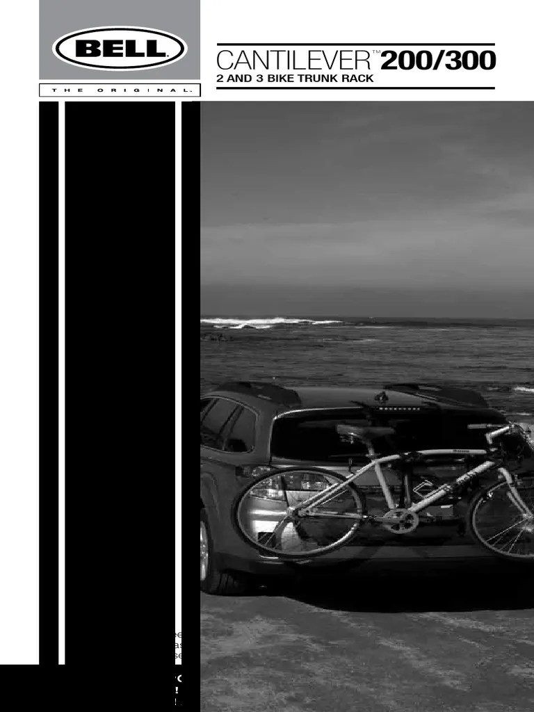 Bell Cantilever 200 300 Manual Car Tire