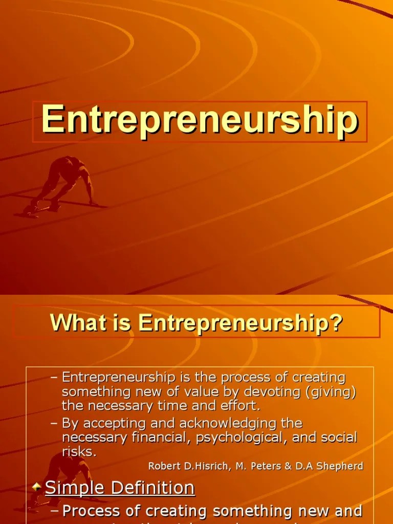 Entrepreneurship Studies Chapter 1 1232804769353991 2