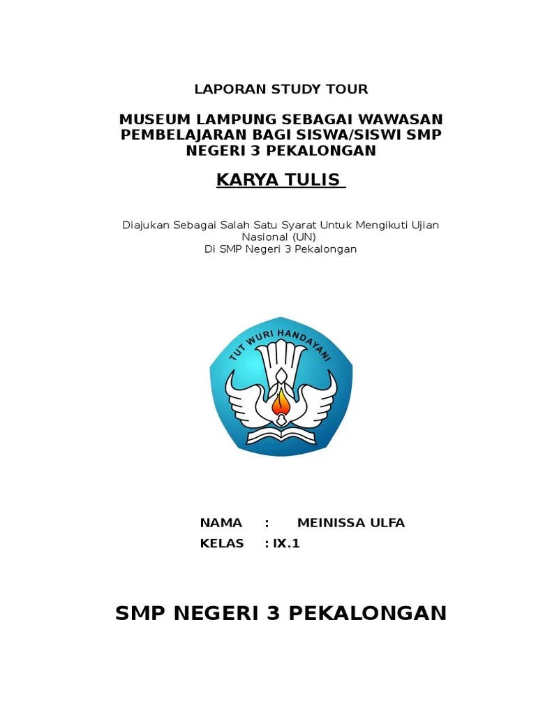 LAPORAN STUDY TOUR museum lampung.doc
