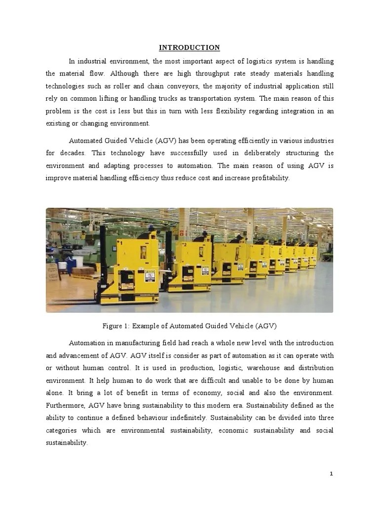 Automated Guided Vehicle | PDF | Automation | Sustainability