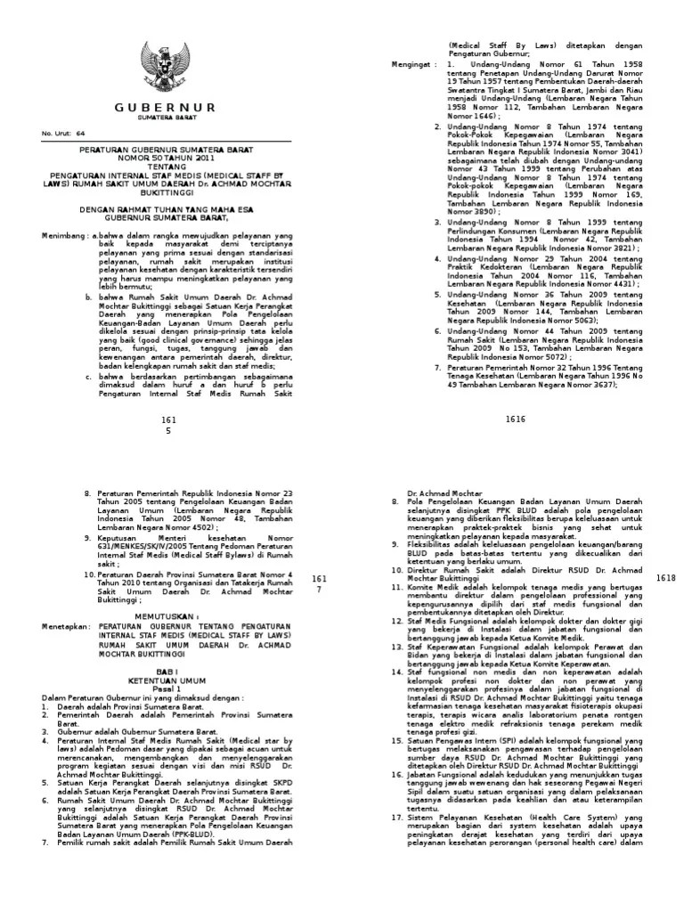 Rumah Sakit Umum Dr Achmad Mochtar Provinsi Sumatera Barat