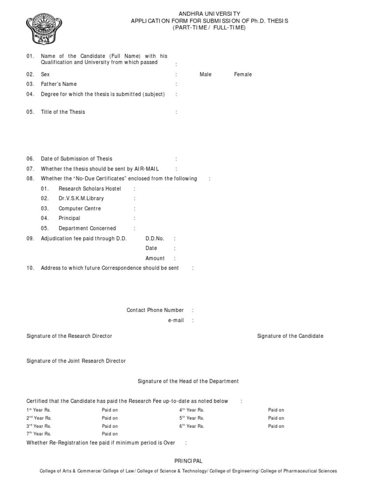 Submission Application Phd 26122013 Thesis Doctor Of Philosophy