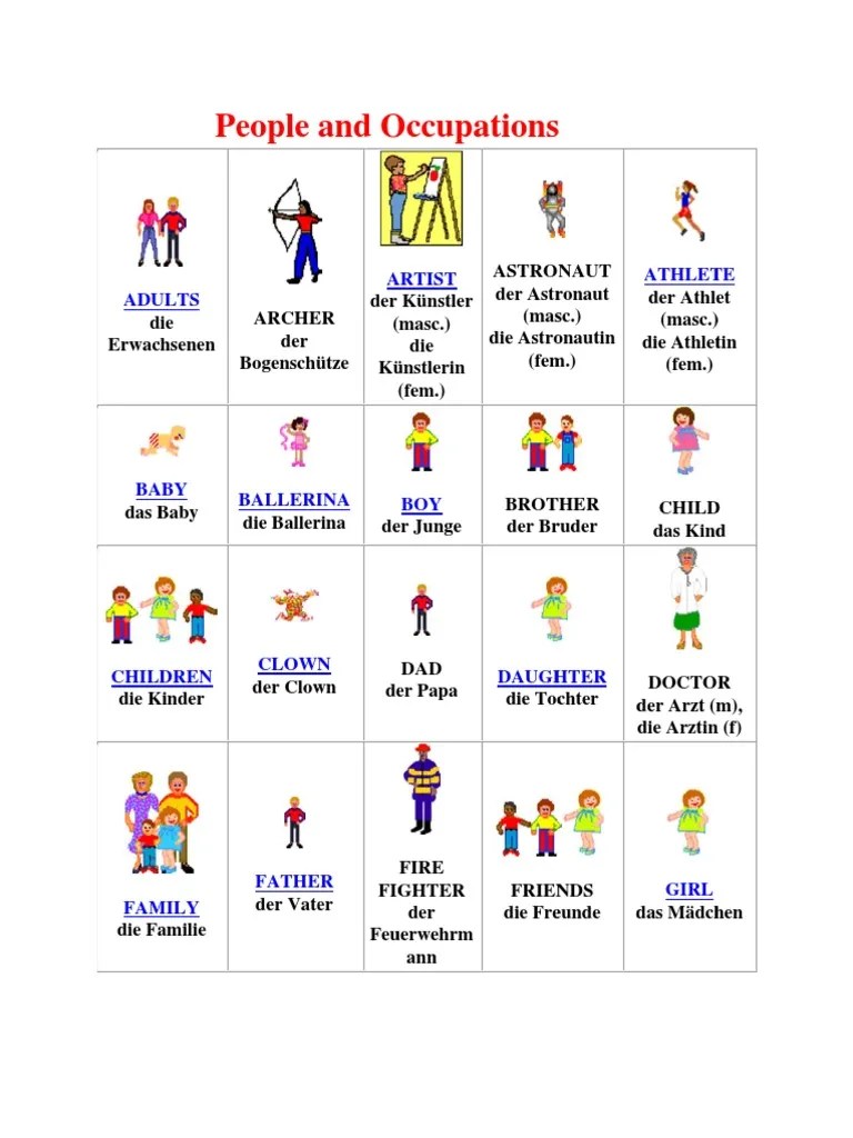 Basics of GERMAN for Kids 1