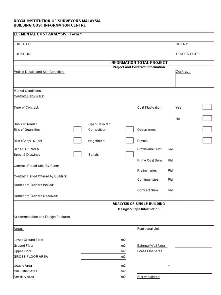 ECAForm1,2,31 Framing (Construction) Queensland