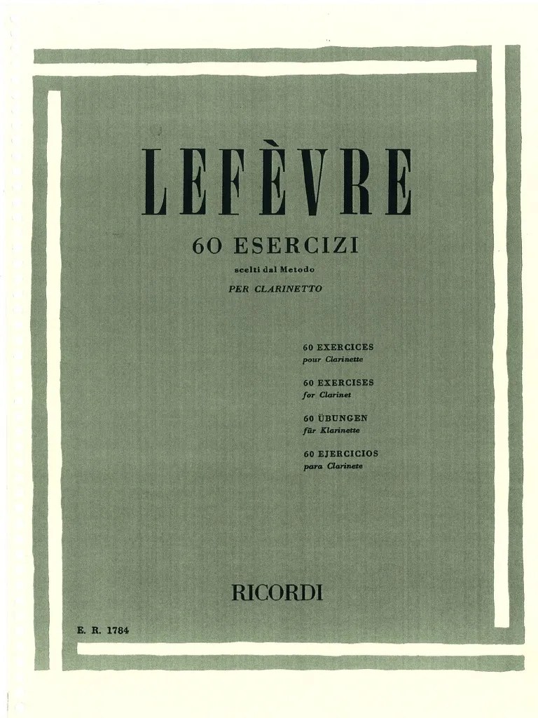 Lefevre Jean Xavier 60 Exercices PDF