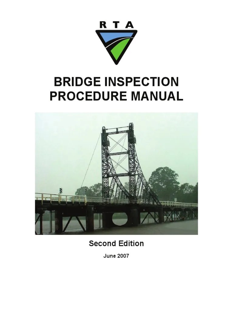 Bridge Inspection Procedure Manual Second Edition Prestressed Concrete Truss Free 30day
