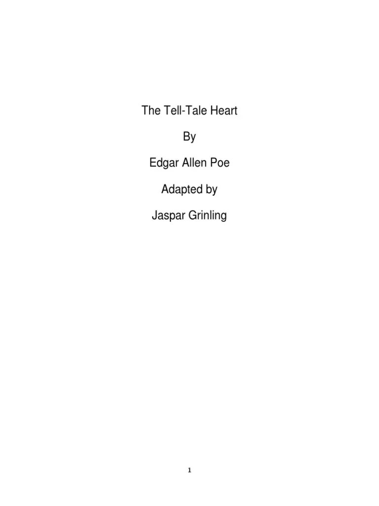 Tell Tale Heart PDF