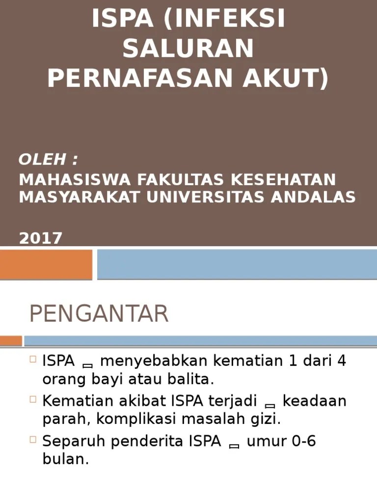 Ppt Penyuluhan Ispa