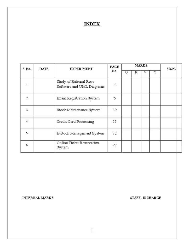 Ooad Lab Record Use Case Unified Modeling Language