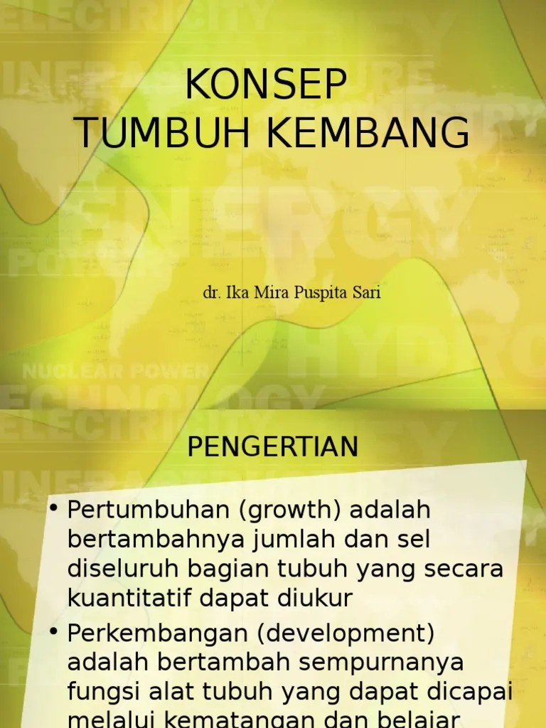 Konsep Tumbuh Kembang PDF