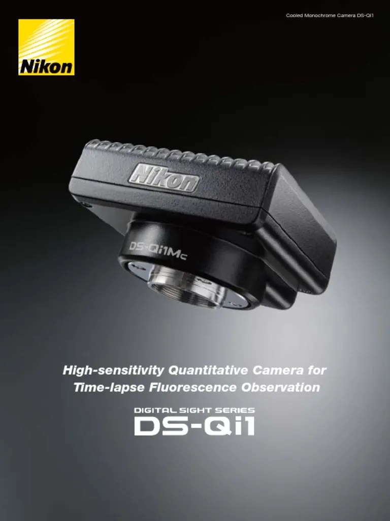 HighSensitivity Quantitative Camera For TimeLapse Fluorescence