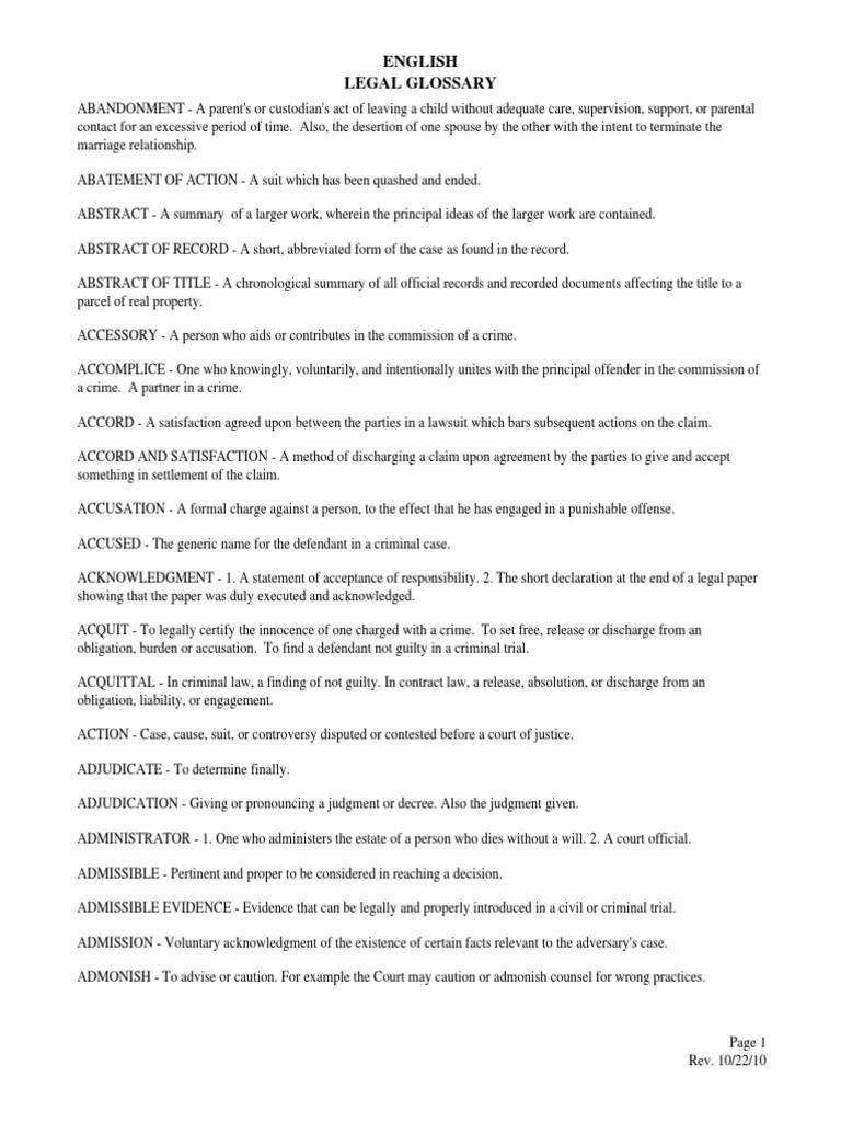 Glossary of Legal Terms (47 pages)pdf.pdf Lawsuit Equity (Law)