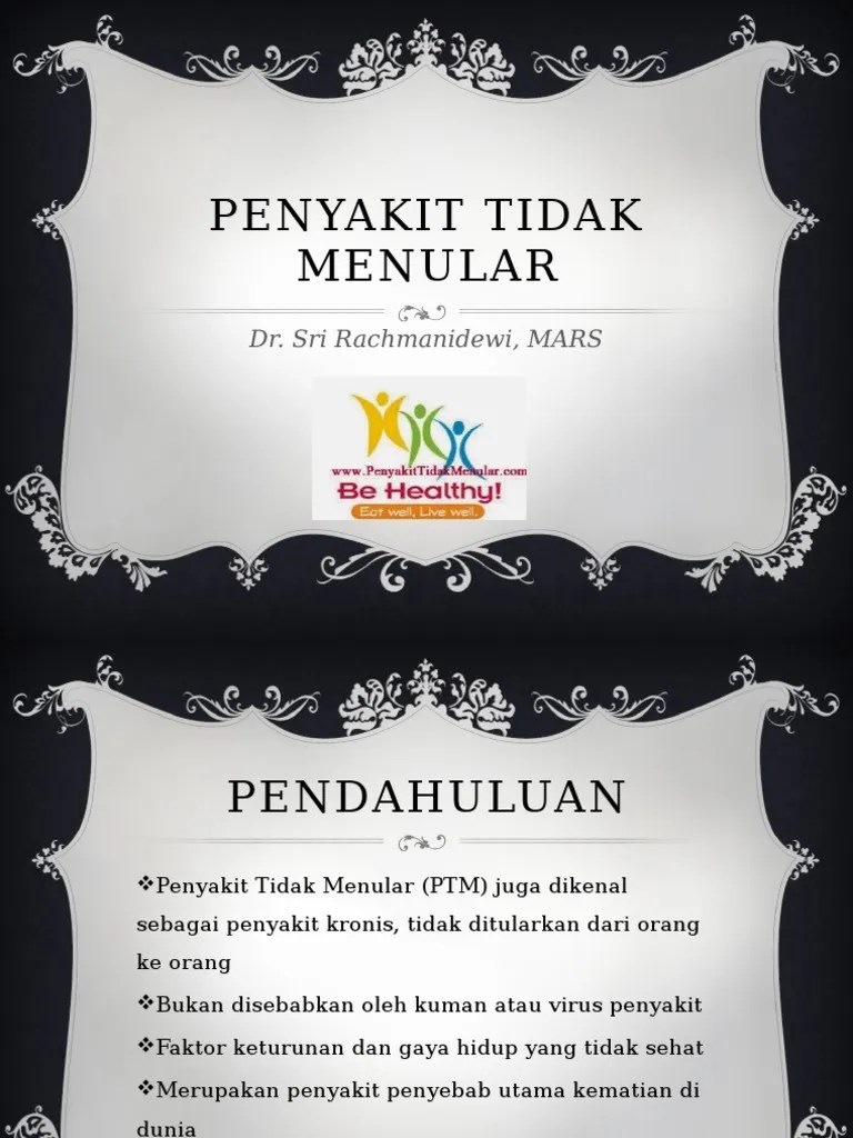 Penyakit Tidak Menular | PDF