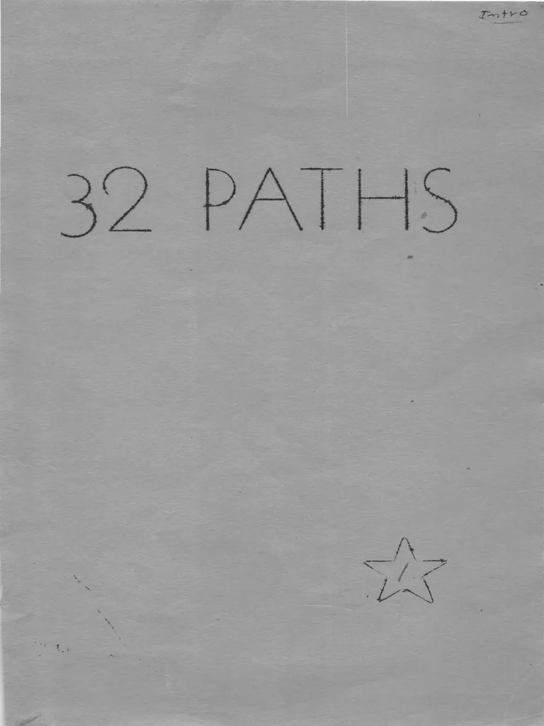 Paul Foster Case 32 Paths Lessons 117 1950.pdf Aramaic Words And