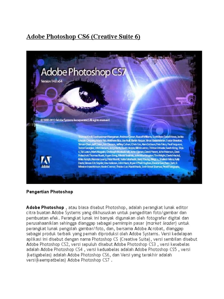 Adobe Photoshop CS6 | PDF