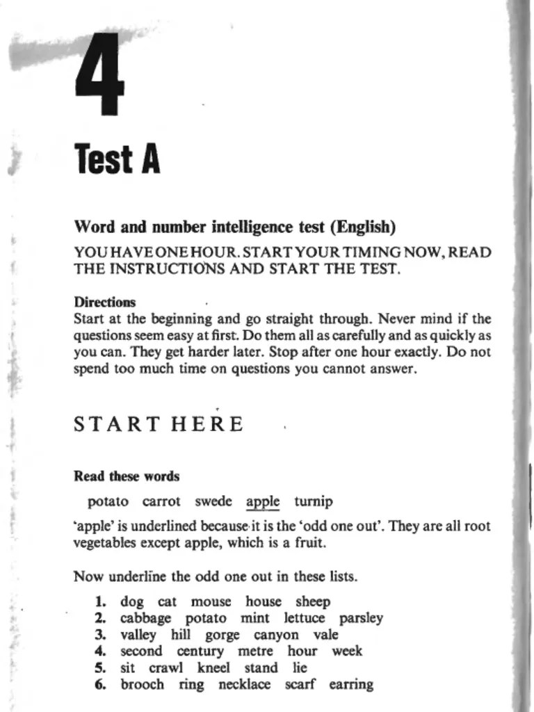 Three IQ Tests for Adults Percentile Intelligence Quotient