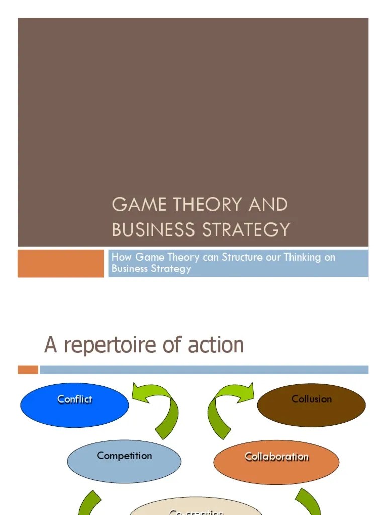 320338753GameTheoryandBusinessStrategy.pdf Game Theory