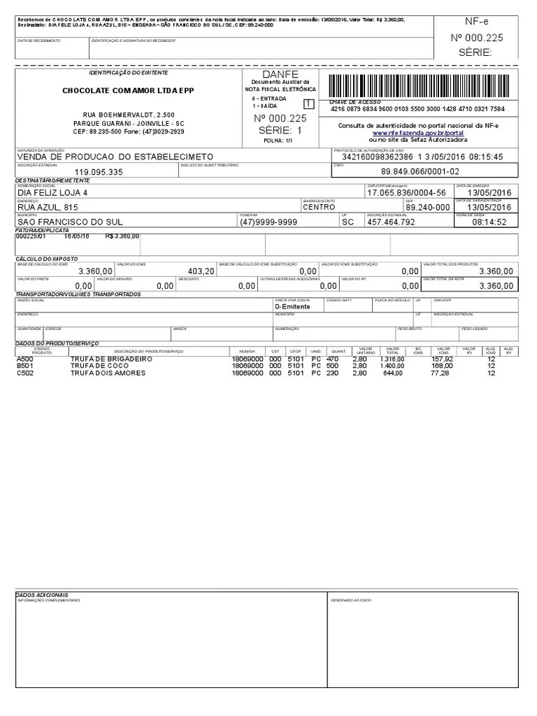 Danfe Entenda O Que É O Documento Auxiliar Da Nota Fiscal Mobile Legends