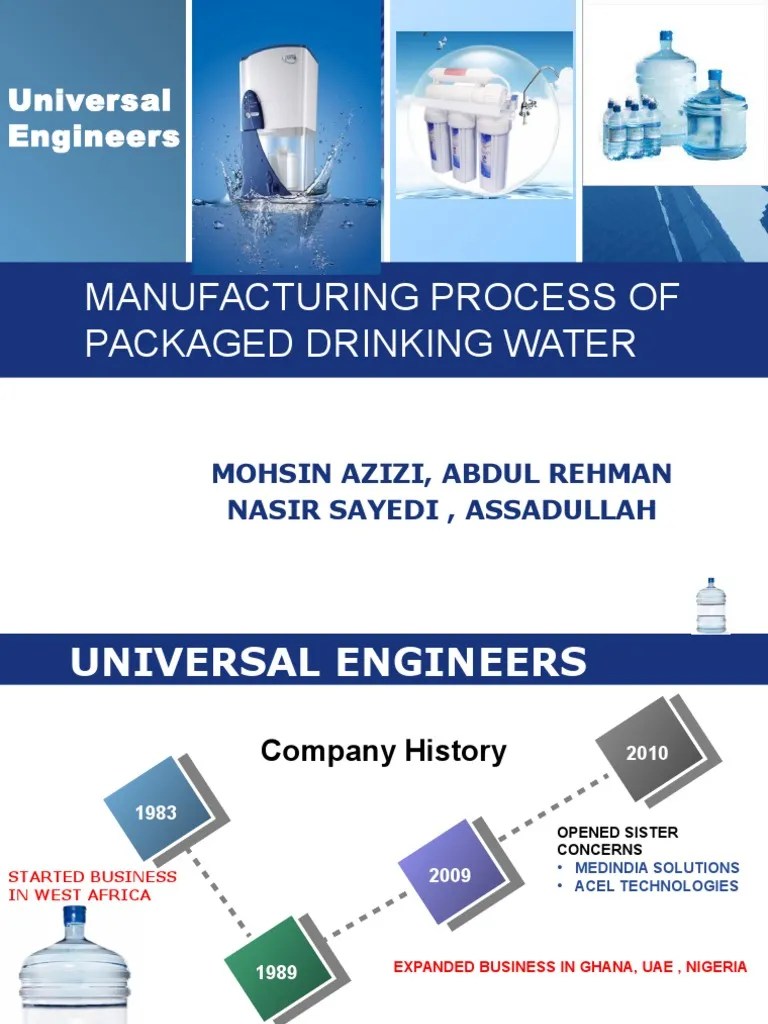 RO PLANT Water Purification Transparent Materials