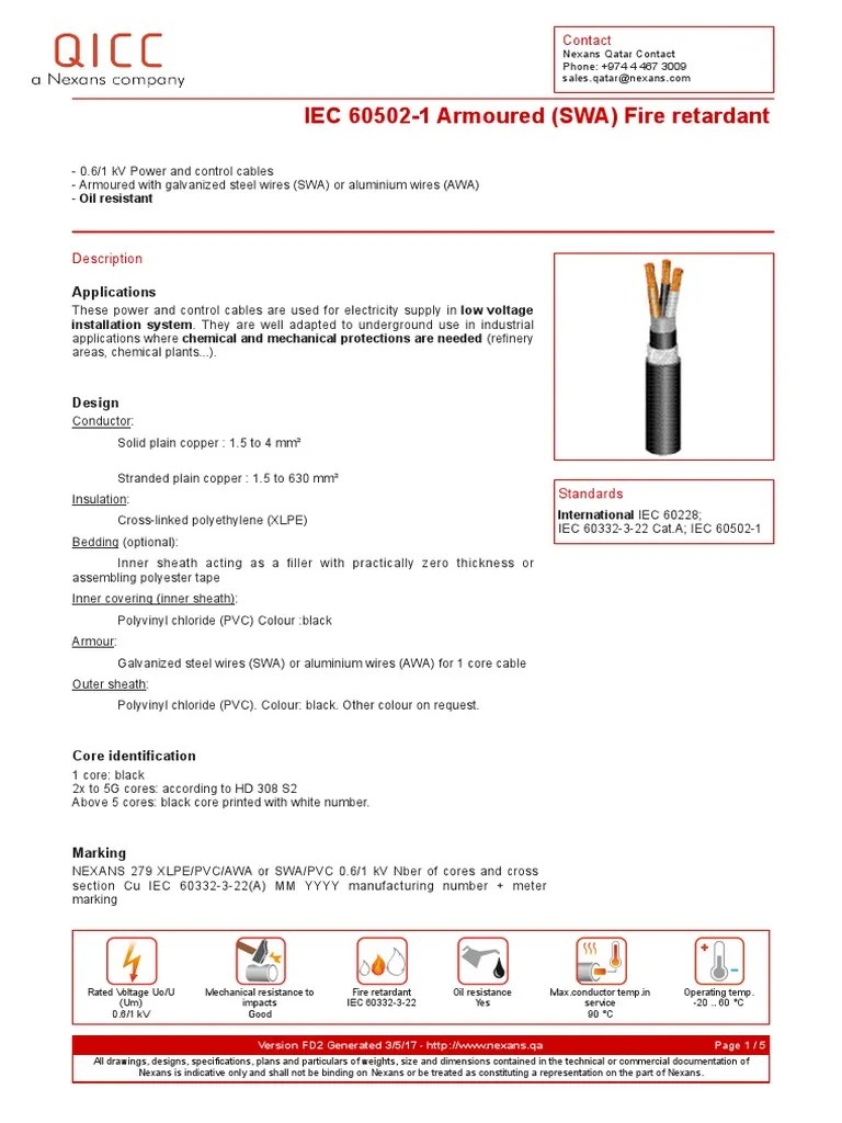 IEC_60502_1_Armoured_SWA_Fire_retardant.pdf Cable Insulator