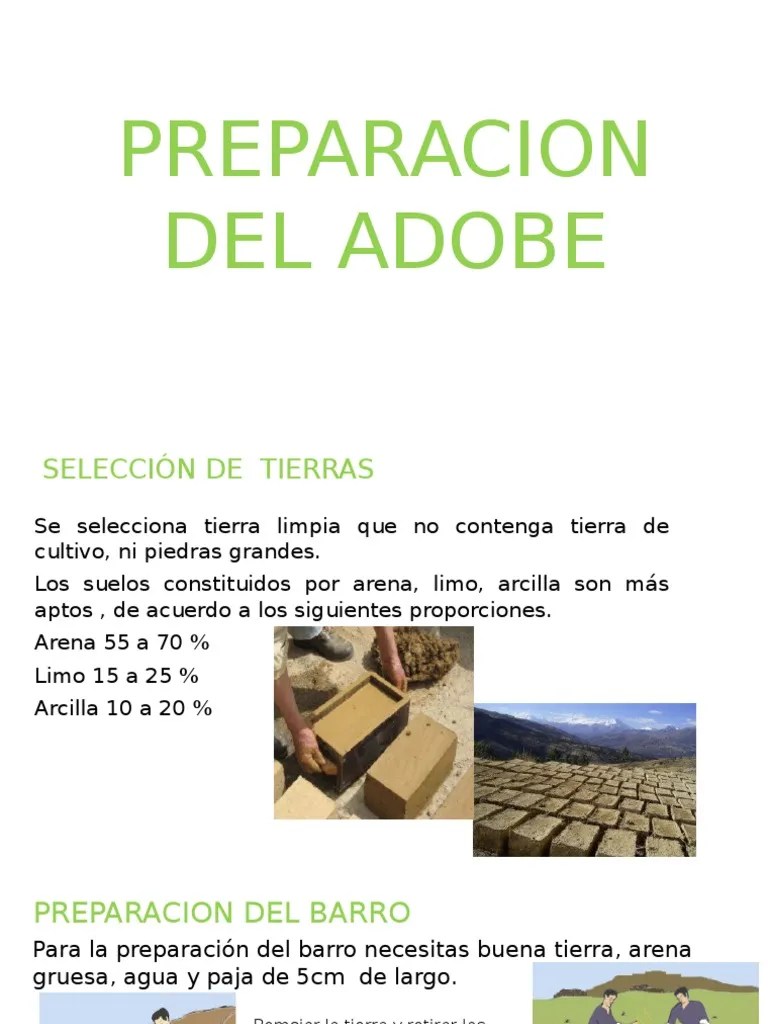 Preparacion Del Adobe Barro Tierra Prueba gratuita de 30 días